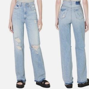 MOTHER high waisted tunnel vision sneak undone hem
Vacation Temptation